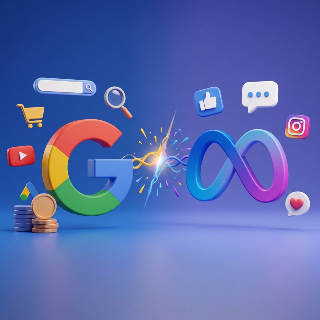 Google Ads ou Meta Ads: Onde investir o orçamento da sua empresa?